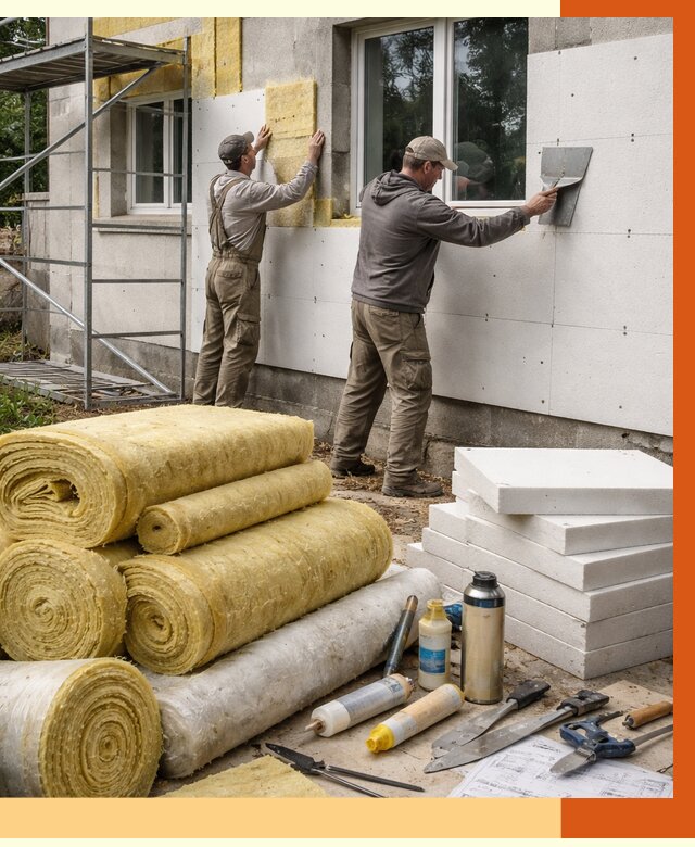 Утепление домов в Нурлате под ключ от 4379 руб/м2 | Профессионально — ТепломастерНрт