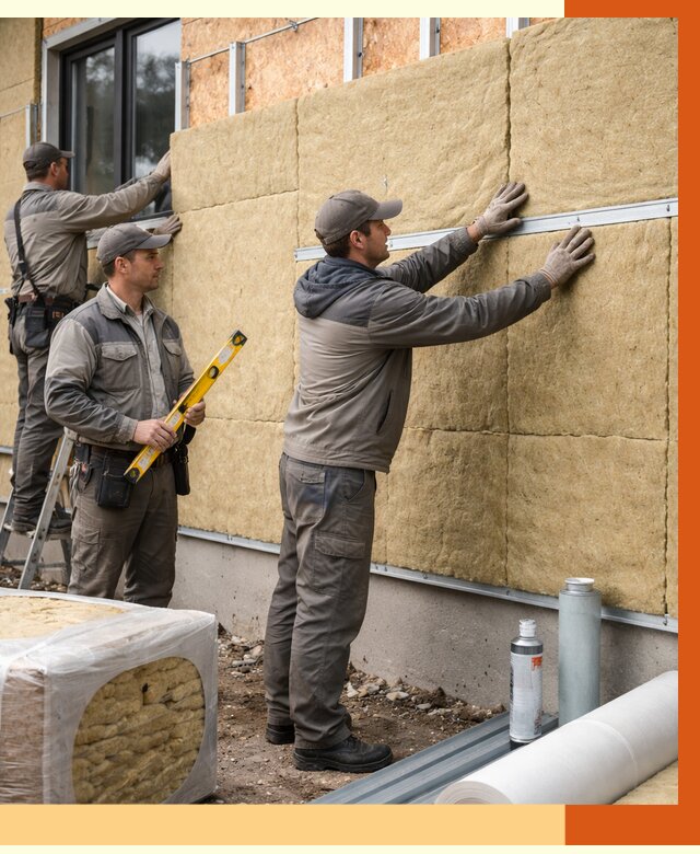 Утепление дома из SIP панелей в Нурлате от 6465 руб./м² под ключ | ТепломастерНрт