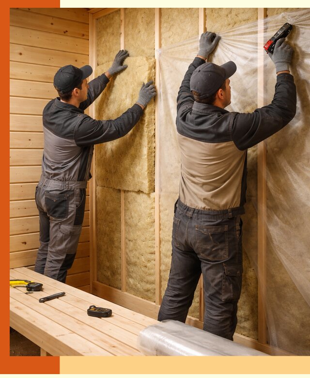 Профессиональное утепление сауны в Нурлате с гарантиями качества