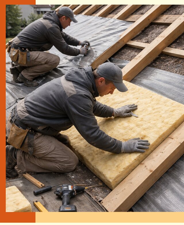 Профессиональное утепление крыши в Нурлате качественно и надежно