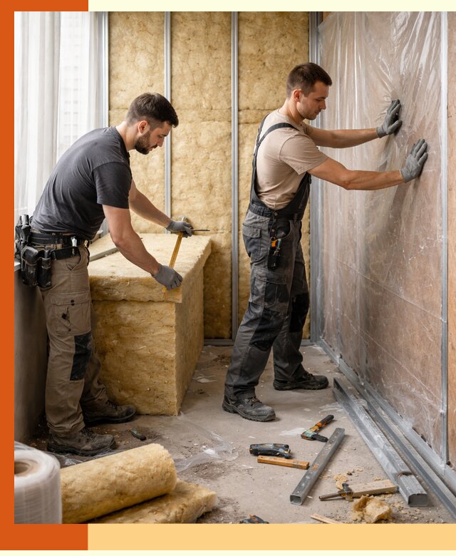 Профессиональное утепление лоджии в Нурлате эффективно и надежно