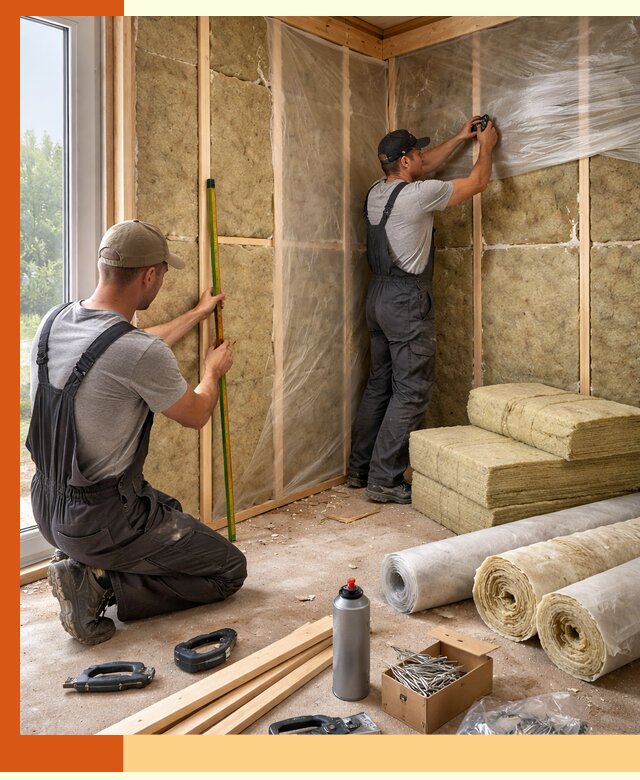 Профессиональное утепление веранды и крыльца в Нурлате