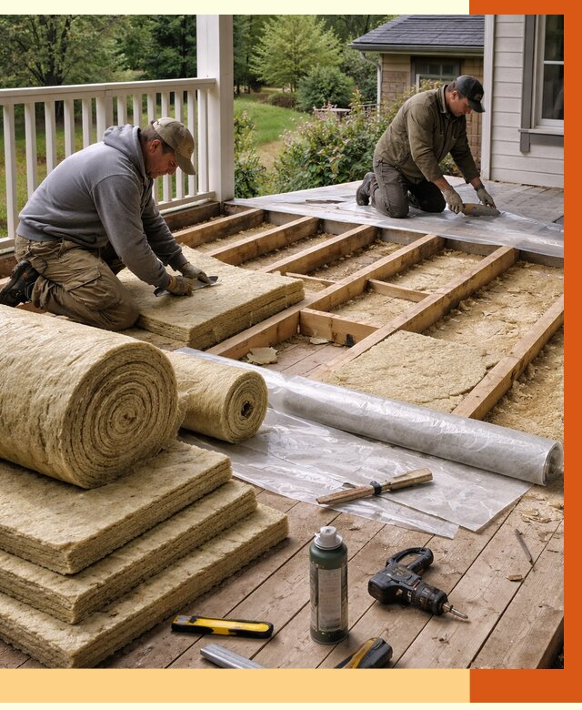 Утепление террасы в Нурлате от 4379 руб./м2 — утеплить террасу под ключ | ТепломастерНрт