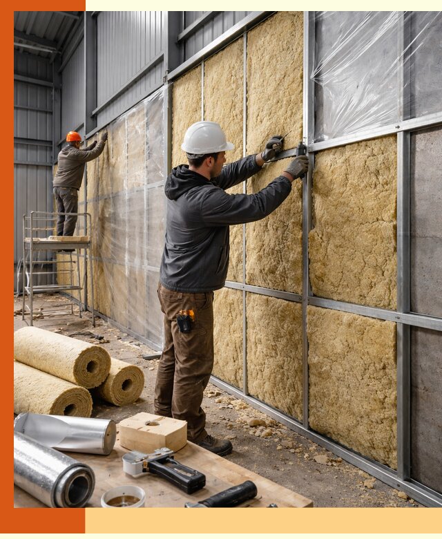 Утепление ангара в Нурлате — профессиональная теплоизоляция помещений