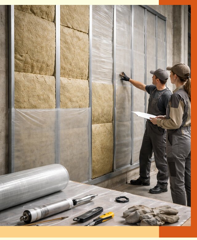 Утепление склада химсырья в Нурлате от 4692 руб. под ключ | ТепломастерНрт