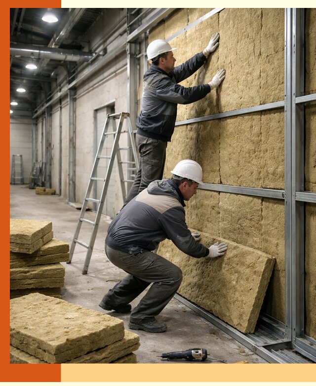 Утепление цеха под ключ в Нурлате с гарантией качества