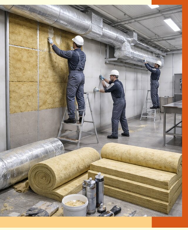 Утепление пищевого цеха в Нурлате от 13034 руб./м² — комплексно под ключ | ТепломастерНрт