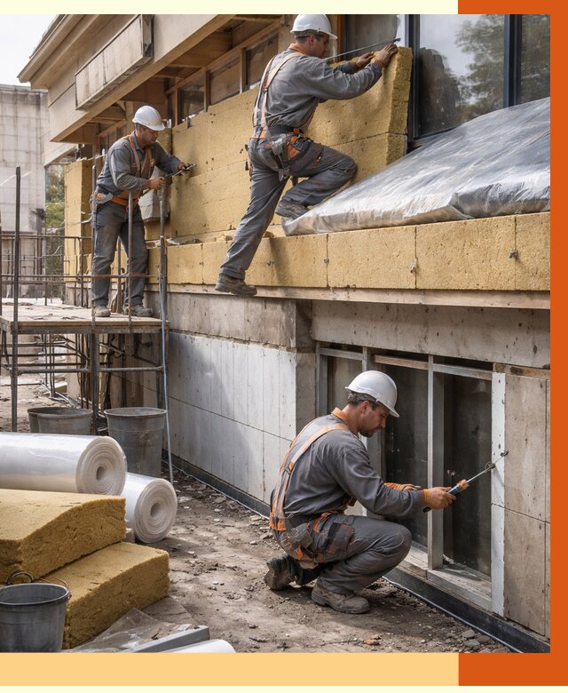 Утепление ресторана в Нурлате под ключ от 677755 руб/м2 | Комплексное решение от ТепломастерНрт