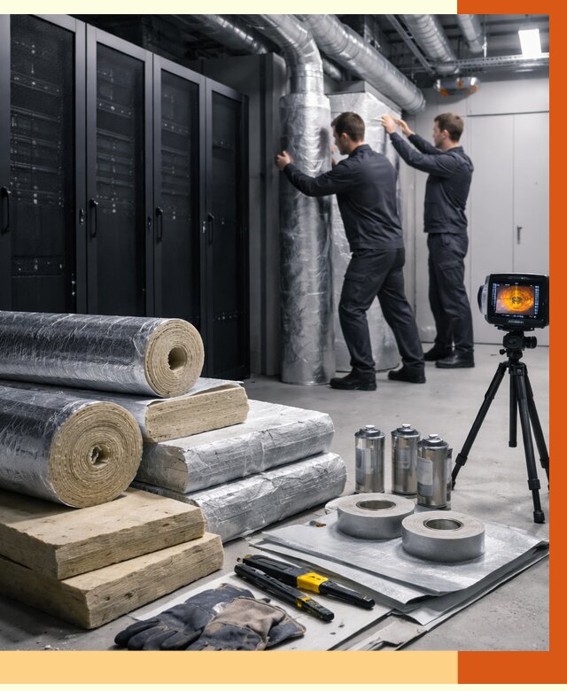 Утепление серверной в Нурлате от 8863 руб./м² — комплексно под ключ | ТепломастерНрт