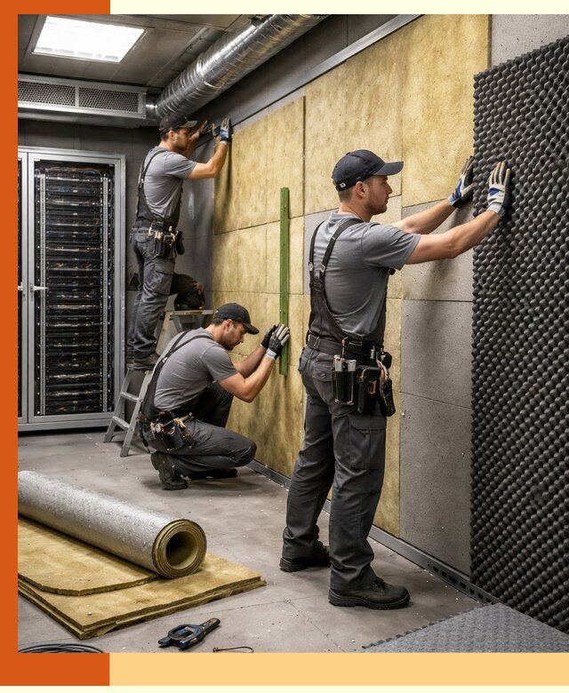 Утепление серверной комнаты профессионально в Нурлате