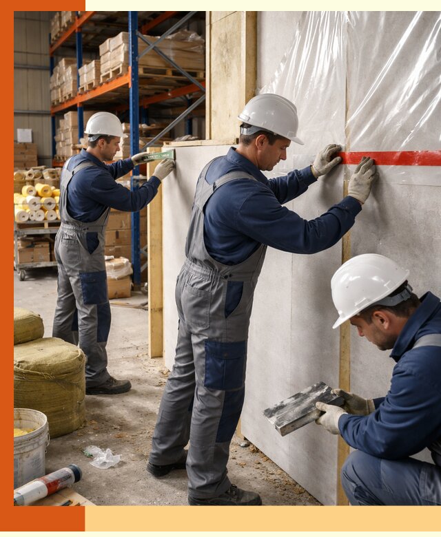 Утепление теплого склада под ключ в Нурлате