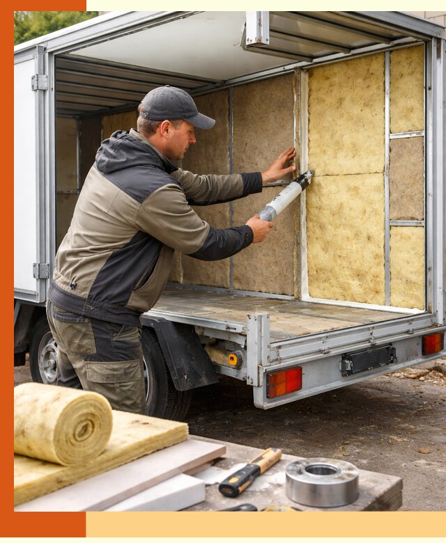 Профессиональное утепление прицепа в Нурлате для любых условий