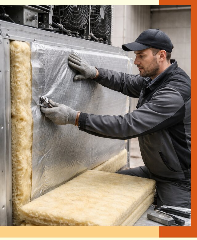 Утепление холодильного агрегата в Нурлате от 8863 руб. под ключ | ТепломастерНрт