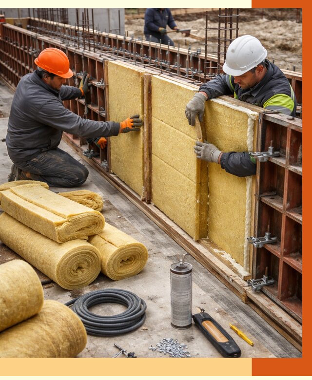 Теплоизоляция опалубки в Нурлате от 7507 руб. за м2 — услуги и монтаж | ТепломастерНрт