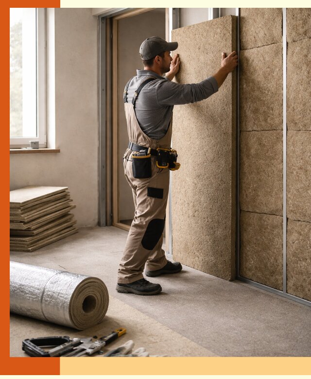 Шумоизоляция дома в Нурлате — комплексная защита от шума