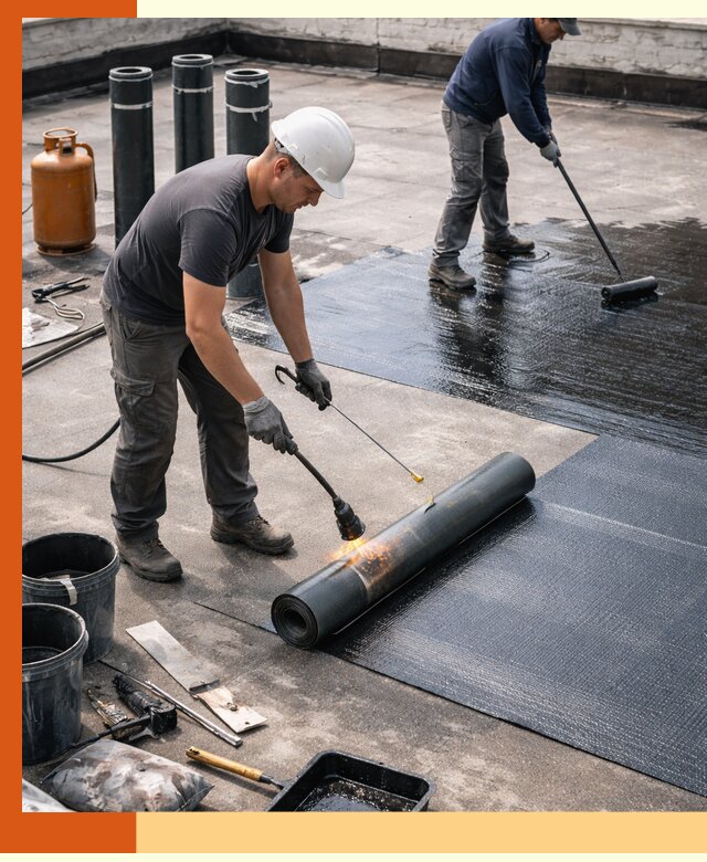 Гидроизоляция кровли в Нурлате — надежная защита от протечек