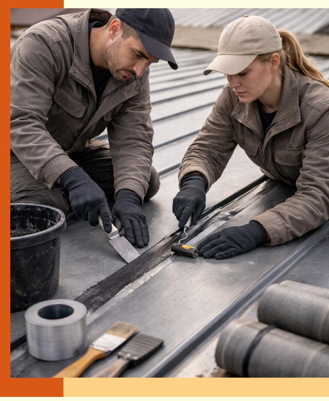 Гидроизоляция фальцевой кровли в Нурлате качественно и надежно