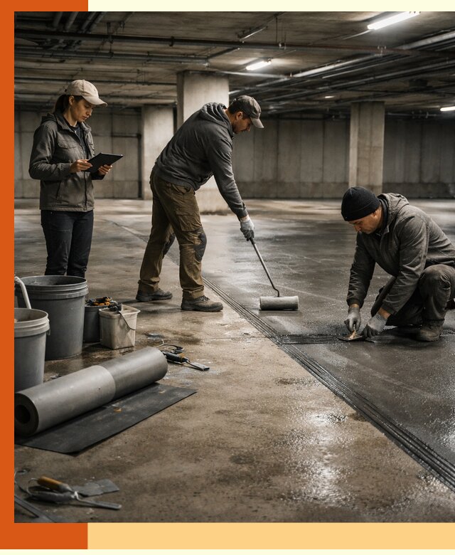 Гидроизоляция паркинга в Нурлате: качественная защита зданий