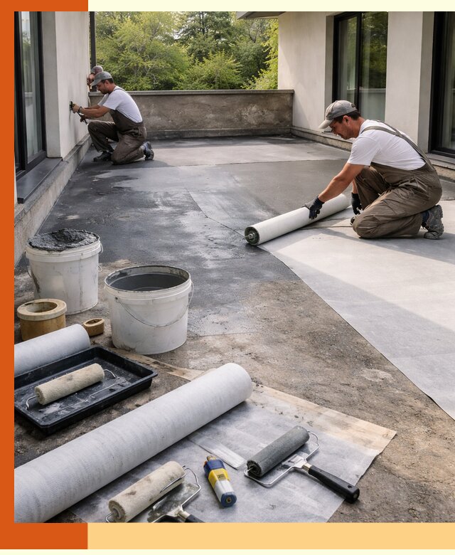 Гидроизоляция террасы в Нурлате — надежная защита от влаги и протечек