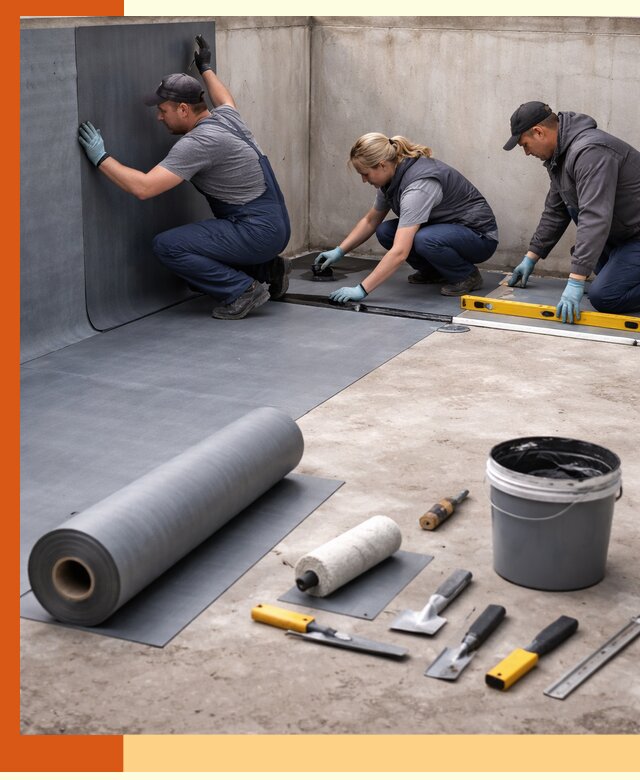 Гидроизоляция бассейна под ключ в Нурлате — надежная защита и герметизация