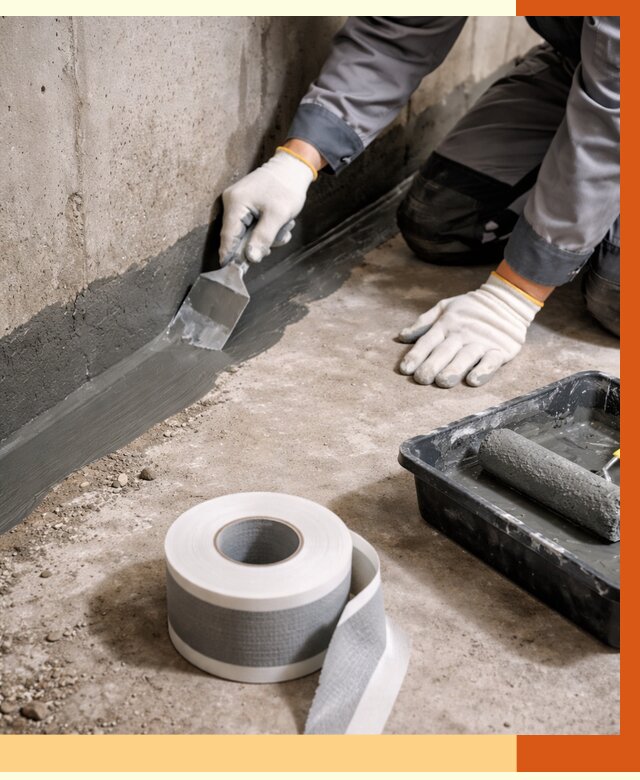 Гидроизоляция швов и герметизация стыков в Нурлате от 1303 руб. | ТепломастерНрт