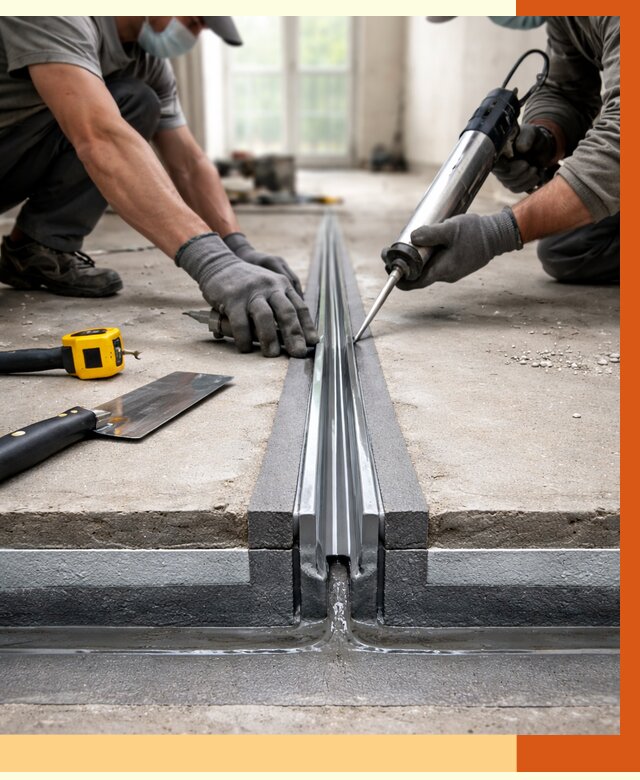 Гидроизоляция деформационного шва в Нурлате от 7820 руб. под ключ | ТепломастерНрт