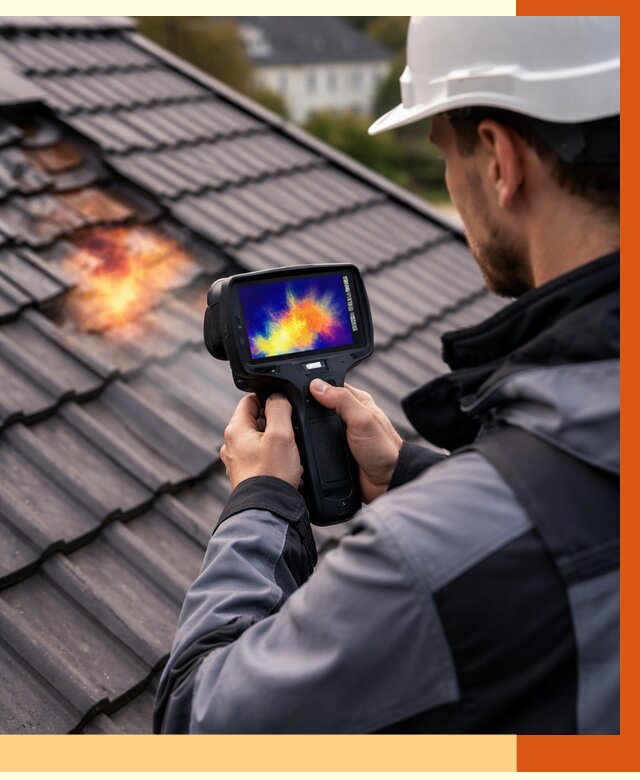 Тепловизионное обследование кровли в Нурлате от 4692 руб. — ТепломастерНрт под ключ