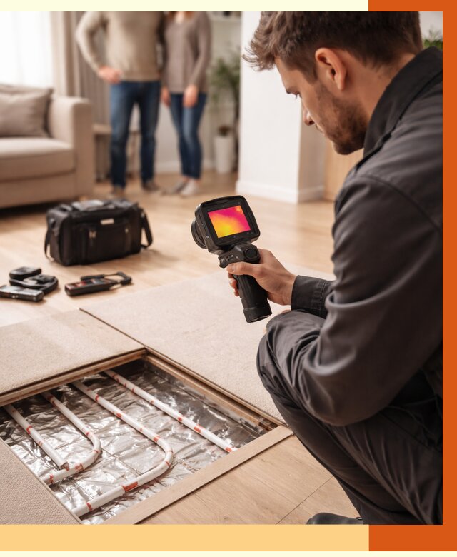 Тепловизионное обследование теплого пола в Нурлате от 4692 руб. — ТепломастерНрт