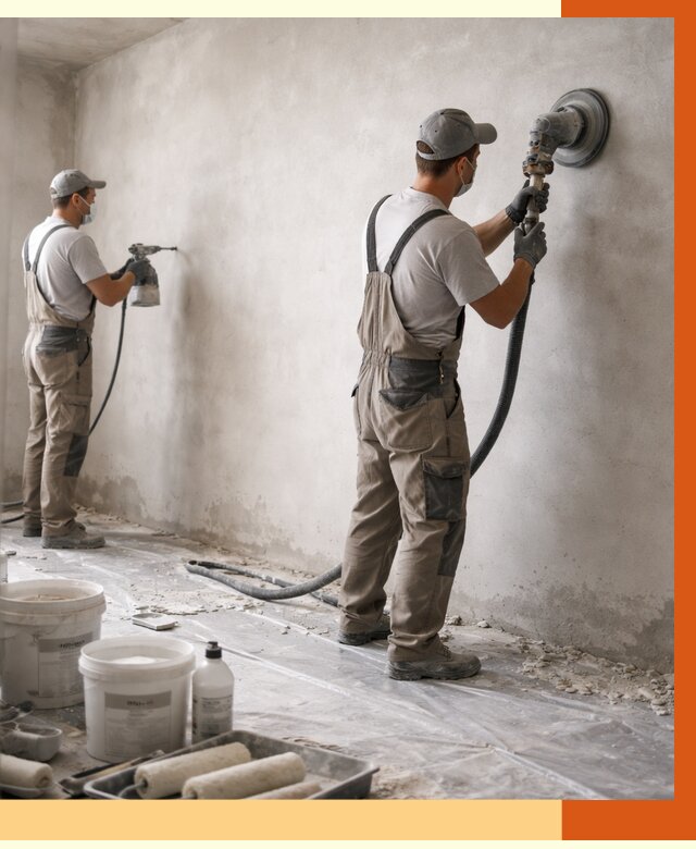 Подготовка поверхности под напыление в Нурлате от 1251 руб. — ТепломастерНрт