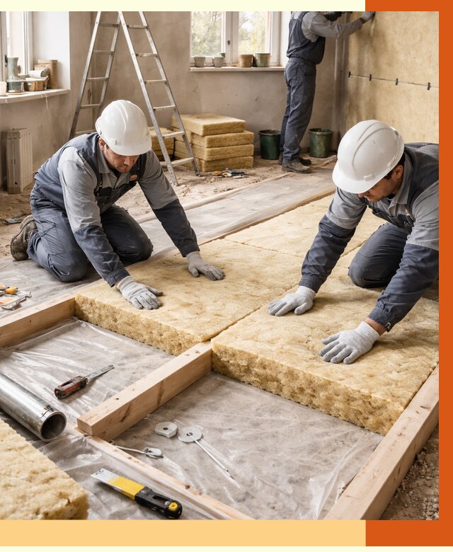 Восстановление теплоизоляции в Нурлате от 8863 руб. — ремонт утепления под ключ | ТепломастерНрт