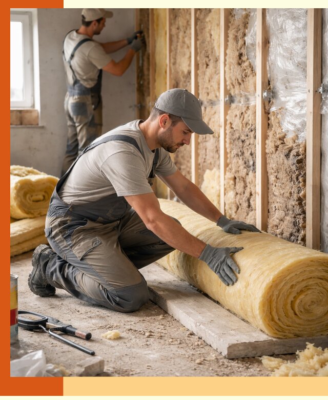 Восстановление теплоизоляции зданий и конструкций в Нурлате