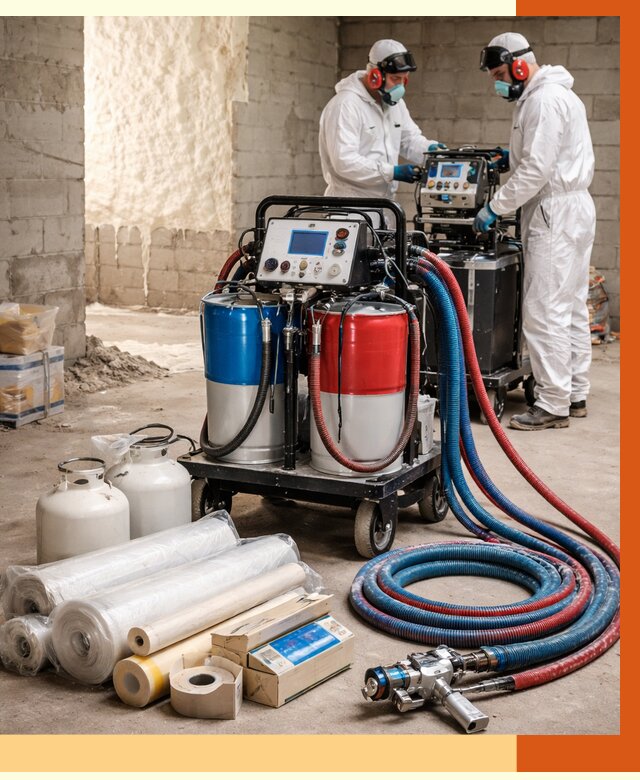 Аренда установки для напыления ППУ в Нурлате от 36495 руб. | ТепломастерНрт