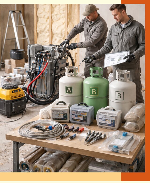 Продажа компонентов ППУ с консультацией в Нурлате от 4379 руб. | ТепломастерНрт