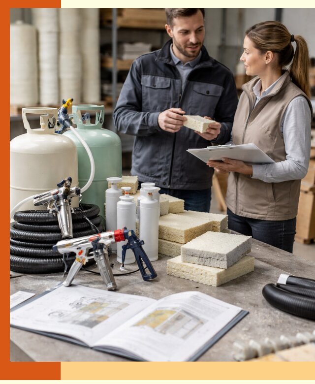 Продажа компонентов ППУ с профессиональной консультацией в Нурлате